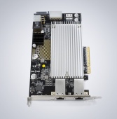 2-CH 10G/5G/2.5G/1G PoE+ NBASE-T Ethernet Card